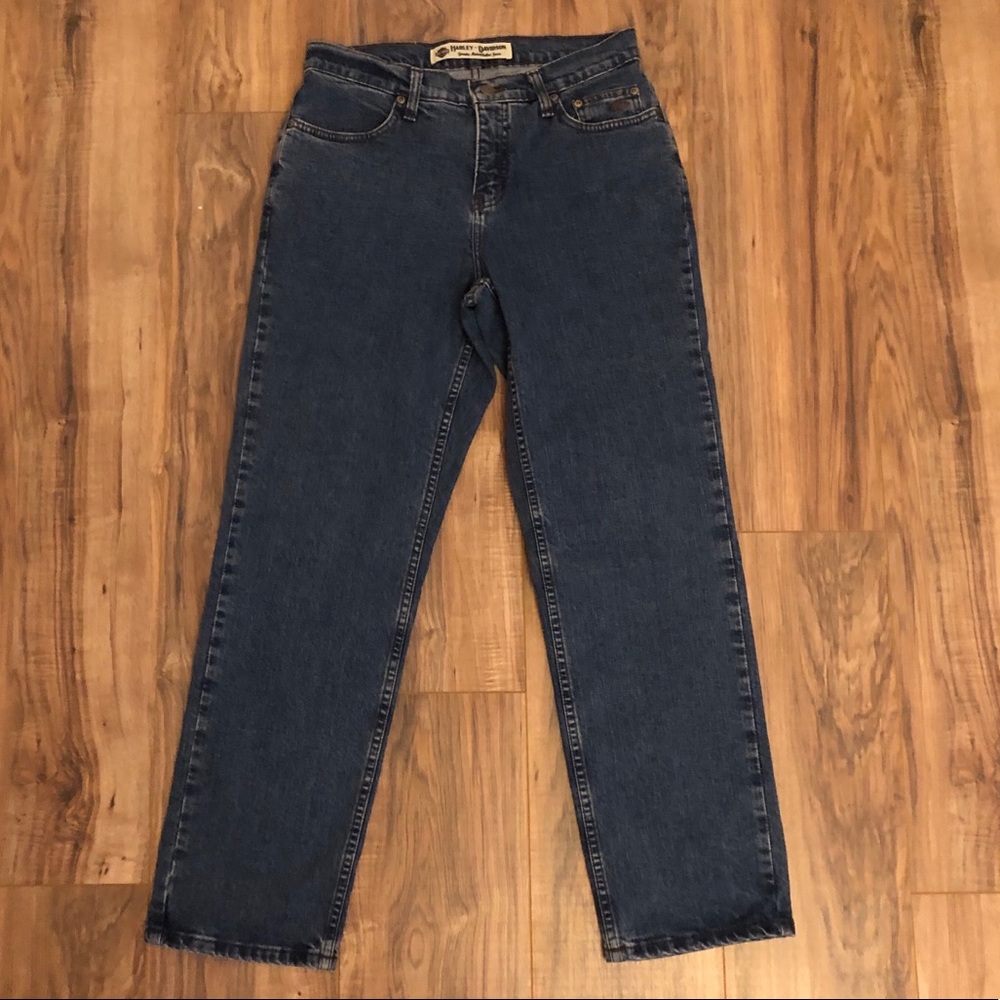 Harley Davidson Woman’s Straight Leg Mom Jeans